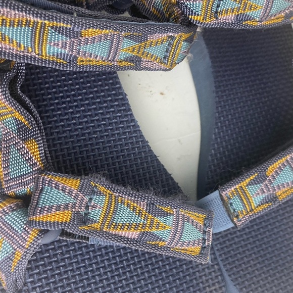 Teva Women Mosaic Indigo Universal Outdoor Sandals Flats shoes sz 6 - Picture 4 of 8